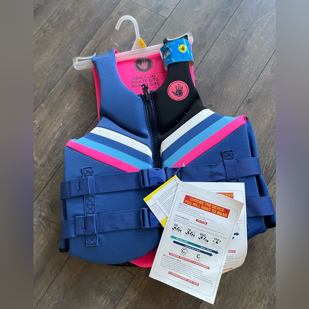 NEW Body Glove life vest womens xl